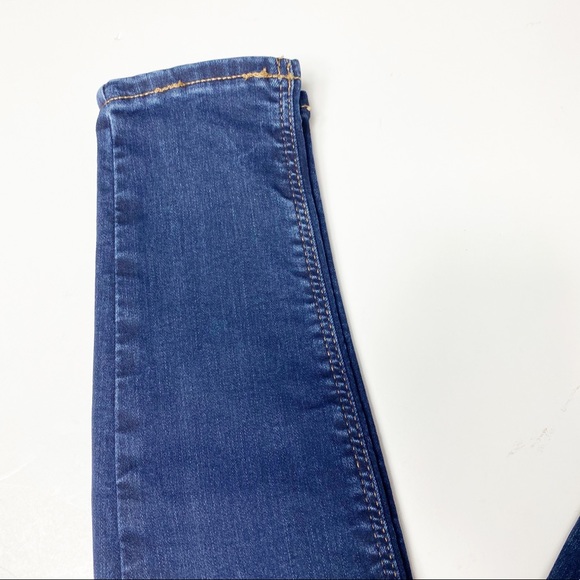 TOPSHOP Joni High Waist Indigo Skinny Jean… - Picture 3 of 5